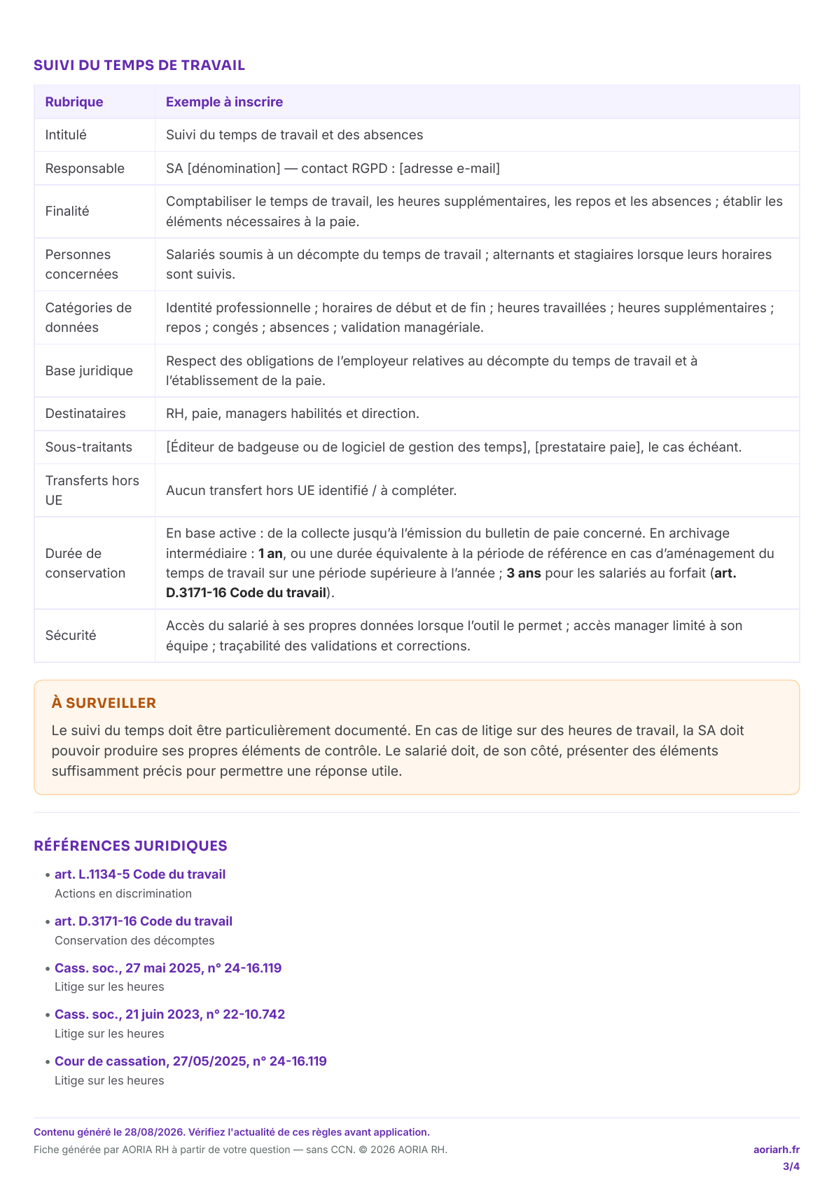 Page 3 sur 4 — Exemples de fiches RH